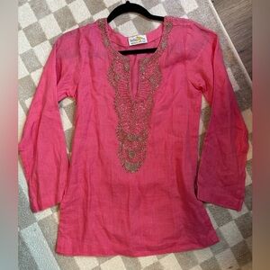 Bella Tu by Gopi Vaid 100% Linen Tunic